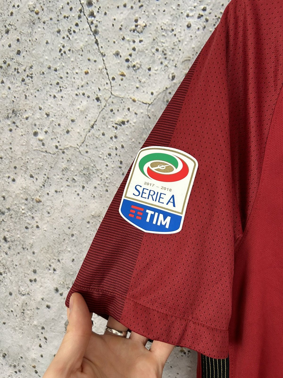 Nike AS Roma El Shaarawy Soccer Jersey Nike Football Rare Size US M / EU 48-50 / 2 - 7 Thumbnail