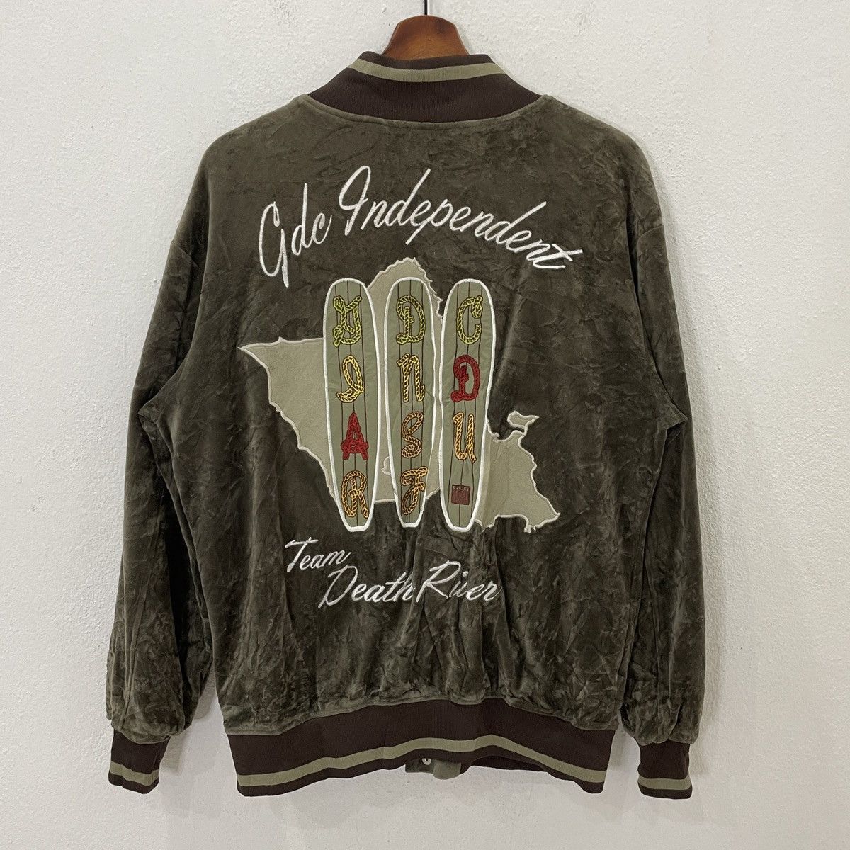 Other Vintage Gdg Independent Death Rivers Surf Jacket Size US M / EU 48-50 / 2 - 1 Thumbnail