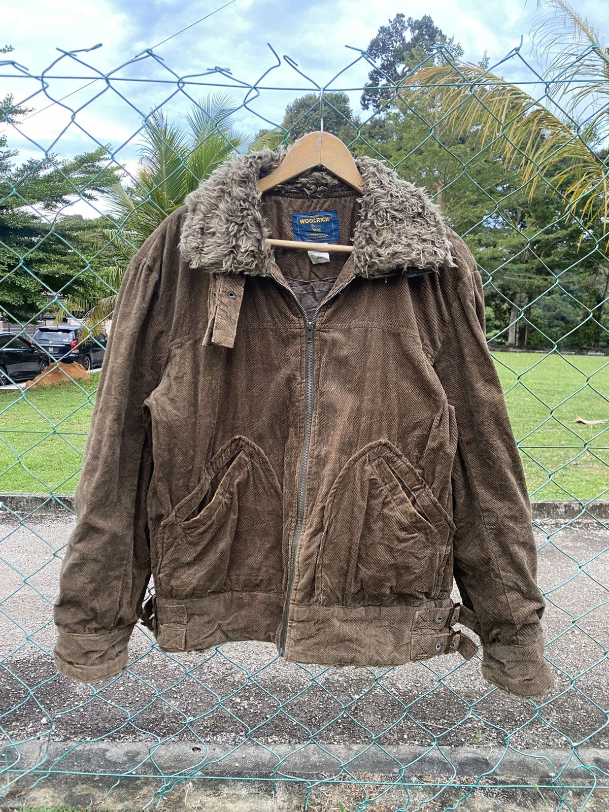 Vintage Woolrich Corduroy Jacket Woolrich Bomber Jacket