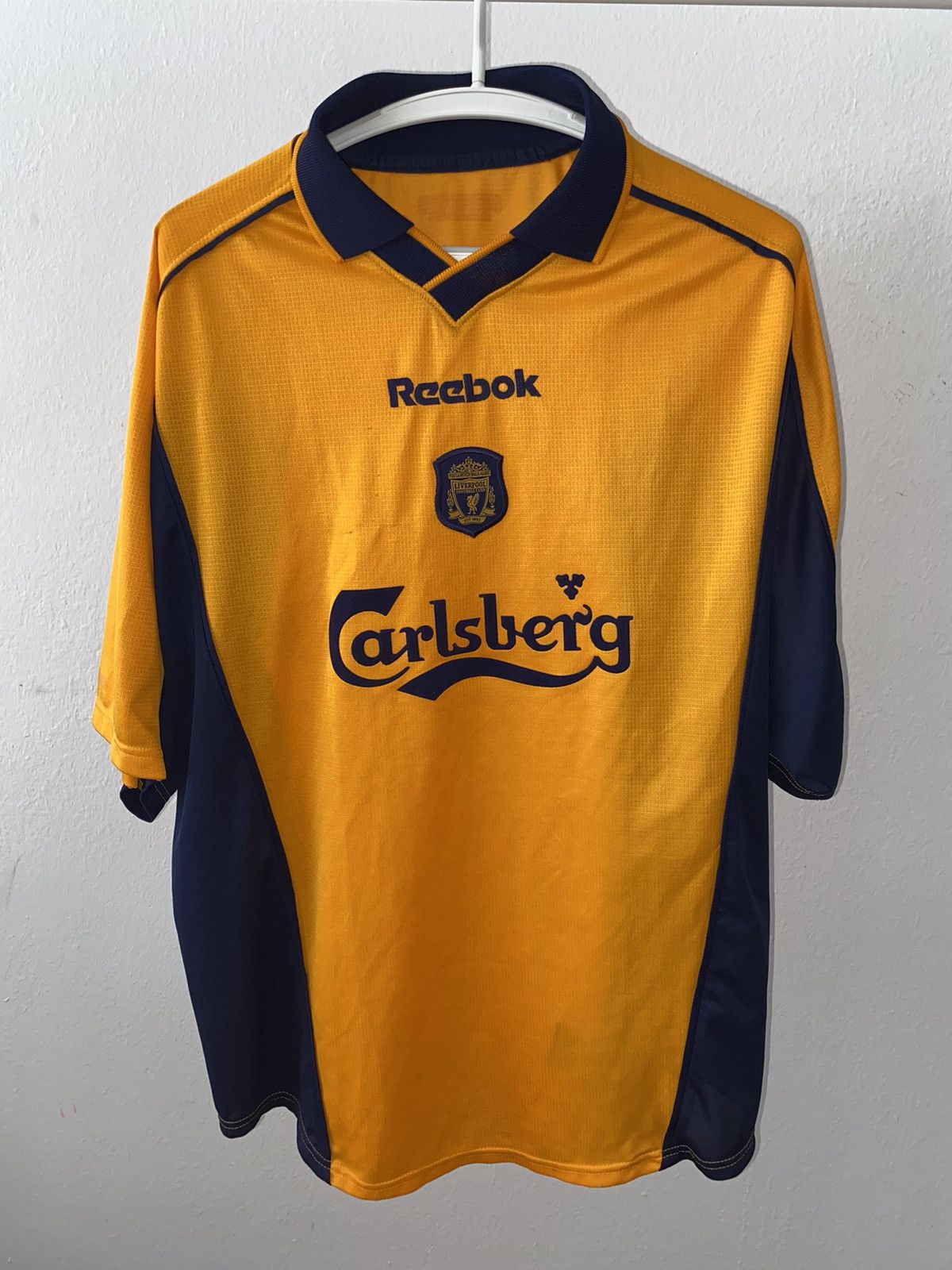 Reebok × Vintage JERSEY LIVERPOOL 2001-2003 THIRD VINTAGE RARE Size US L / EU 52-54 / 3 - 1 Thumbnail