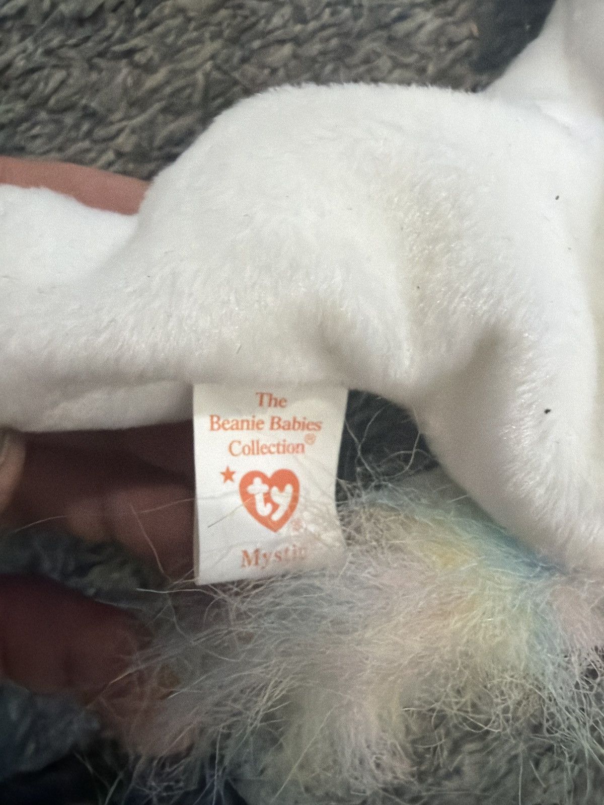 Vintage 1993 Ty Mystic Beanie Baby Size ONE SIZE - 6 Thumbnail