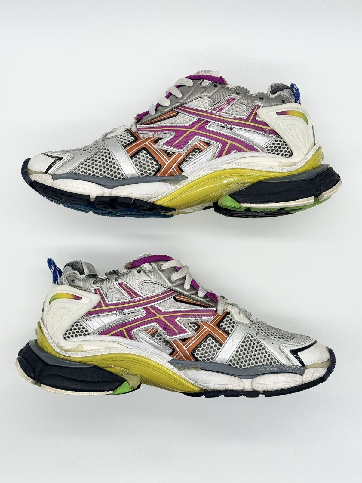 Balenciaga Size 10 - Balenciaga Runner Sneaker Multi-Color Size US 10 / EU 43 - 3 Thumbnail