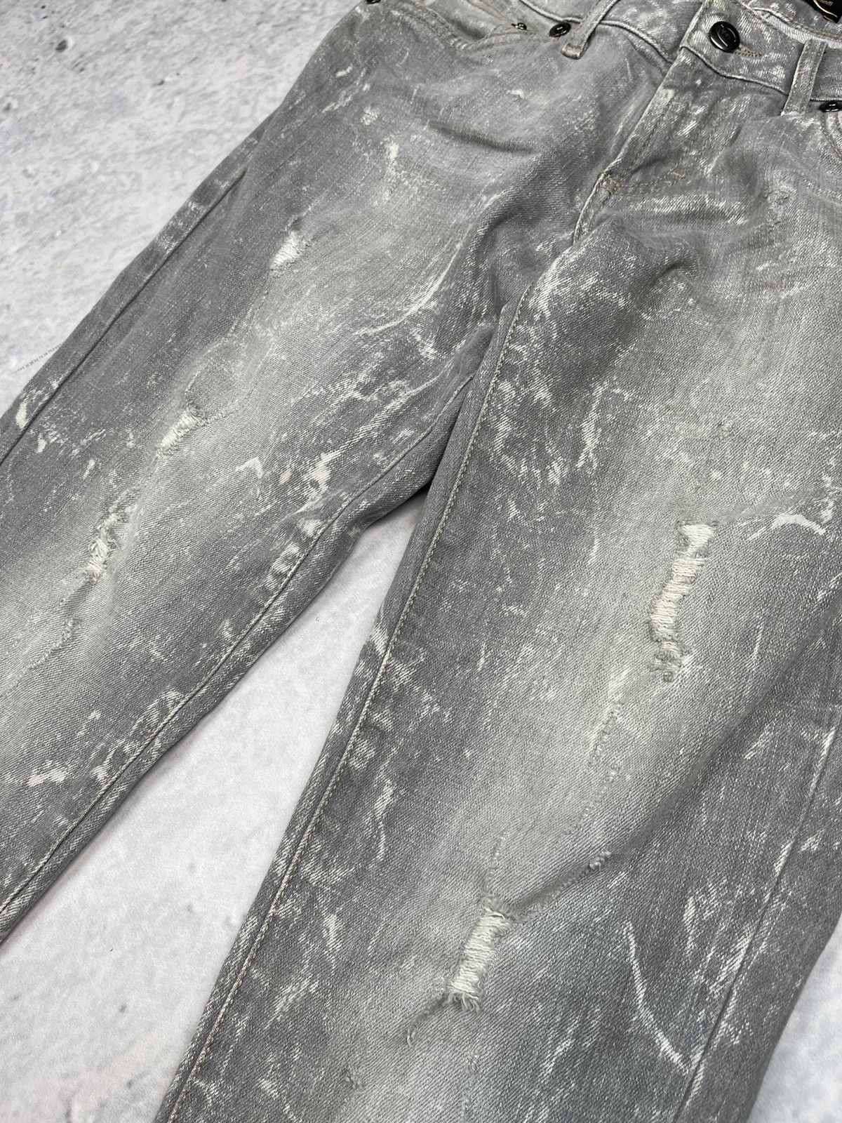 Hysteric Glamour × Just Cavalli Avant Garde Just Cavalli jeans gray pants Y2K Size 28" / US 6 / IT 42 - 3 Thumbnail