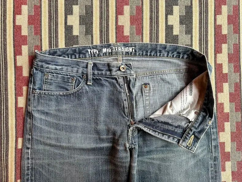 Neighborhood Neighborhood size XL Basic Washed Denim Jeans Mid Rise Size US 27 - 5 Thumbnail