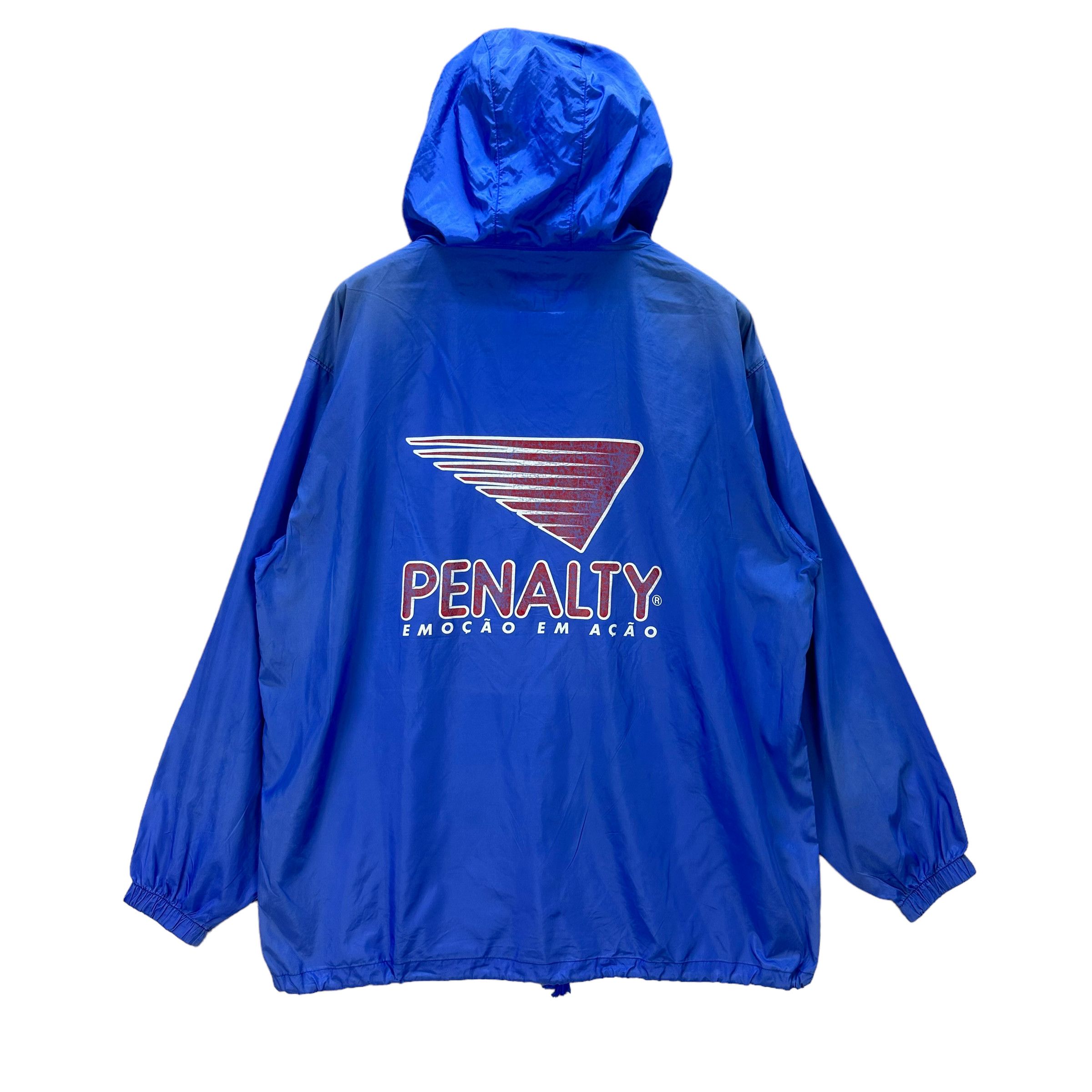 Penalty VINTAGE PENALTY BIG LOGO PULLOVER WINDBREAKER #7946-191 Size US L / EU 52-54 / 3 - 9 Thumbnail