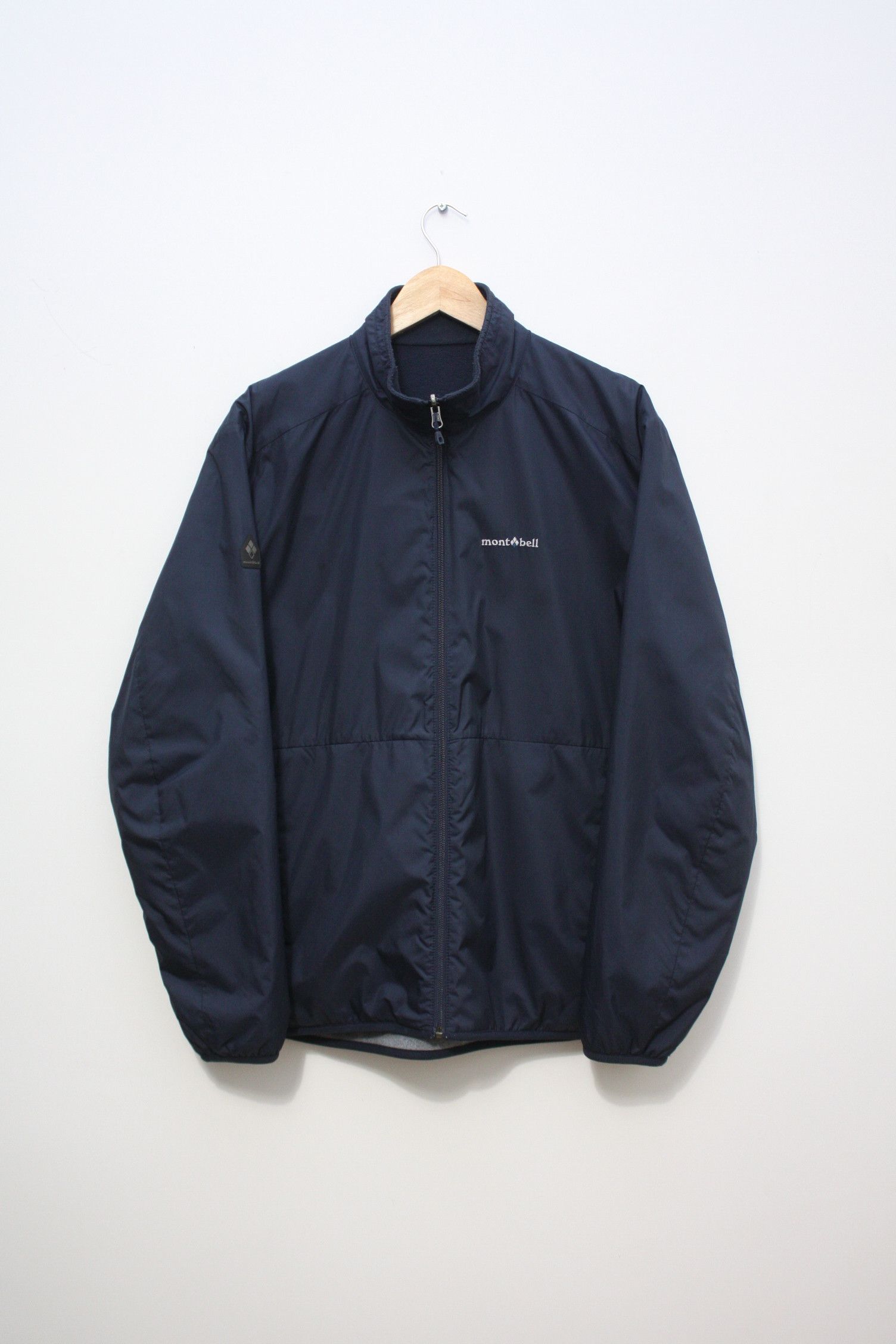 Montbell Montbell Reversible Fleece Nylon Navy Grey Jacket Men's Size US L / EU 52-54 / 3 - 5 Thumbnail