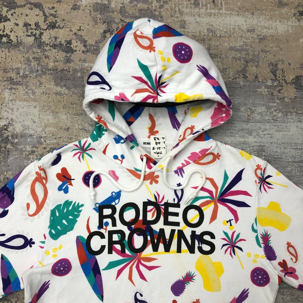 Cowboy Equipment × Japanese Brand Y292 RCWB X RODEO CROWNS FULL PRINT HOODIE Size US S / EU 44-46 / 1 - 4 Thumbnail