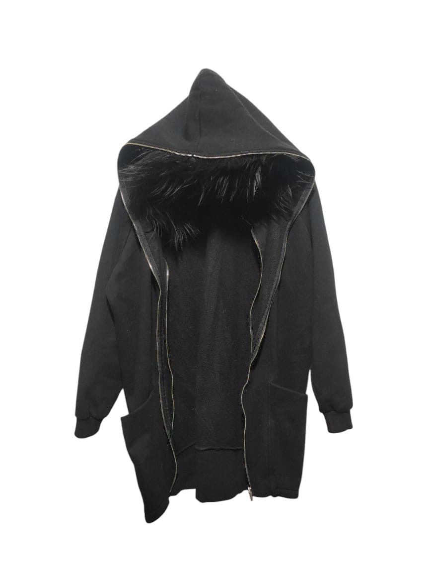 Hysteric Glamour Lolli Pop Double Layer Zip Fur Hoodie i6w9 LBG style Size US M / EU 48-50 / 2 - 2 Thumbnail
