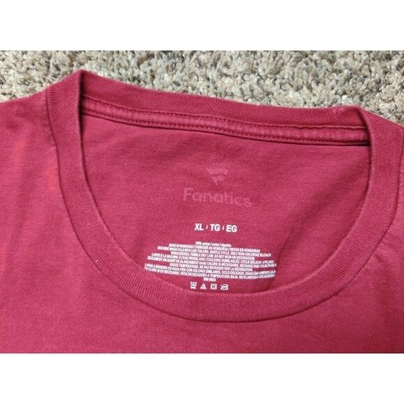 NFL Arizona Cardinals Football Shirt Adult Mens XL Red Spell Out Size US XL / EU 56 / 4 - 4 Thumbnail