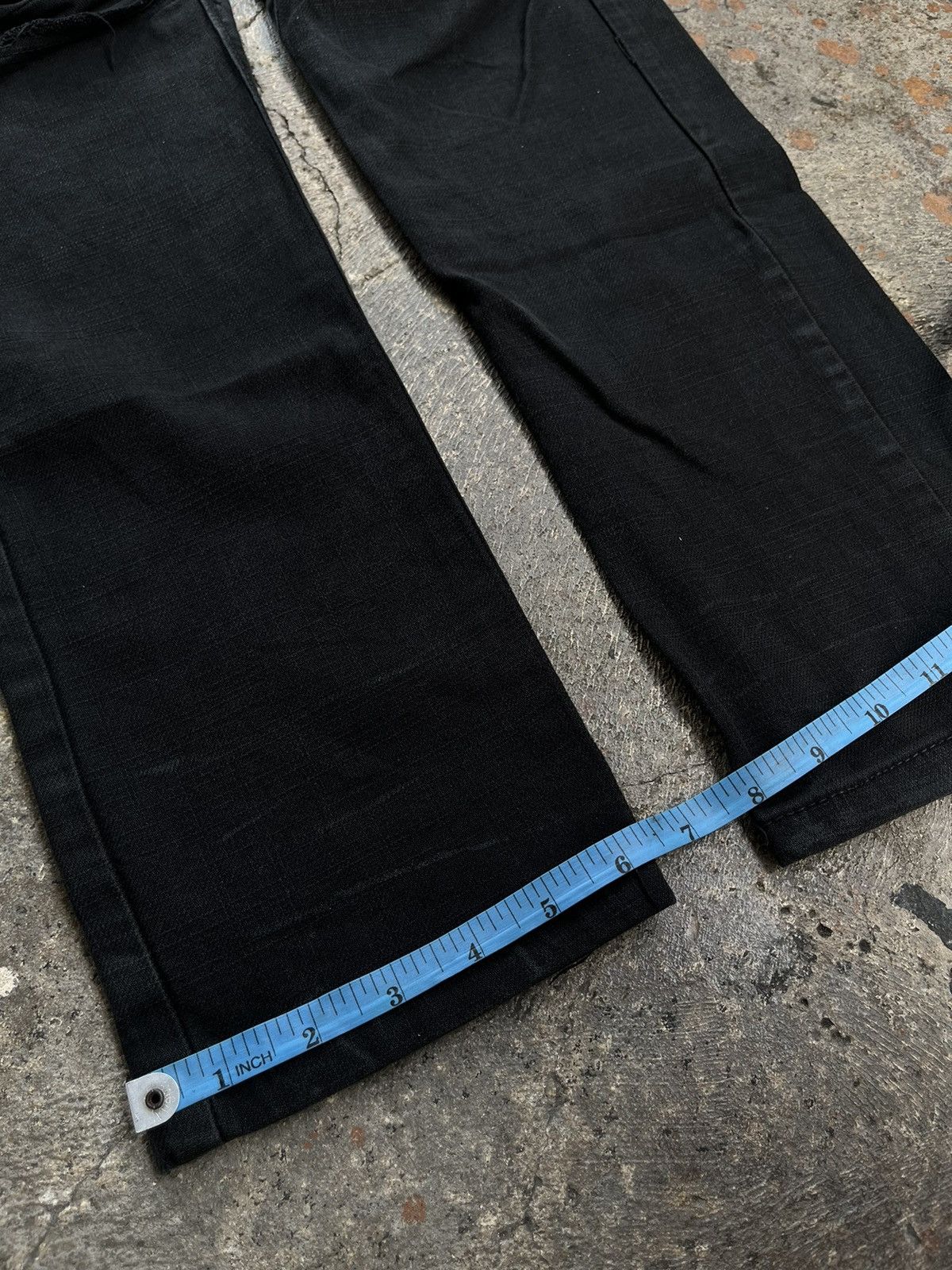 Hysteric Glamour GLAMOUR JAPANESE DISTRESSED DENIM BLACK BIKERS PANTS PUNK Size US 32 / EU 48 - 16 Thumbnail