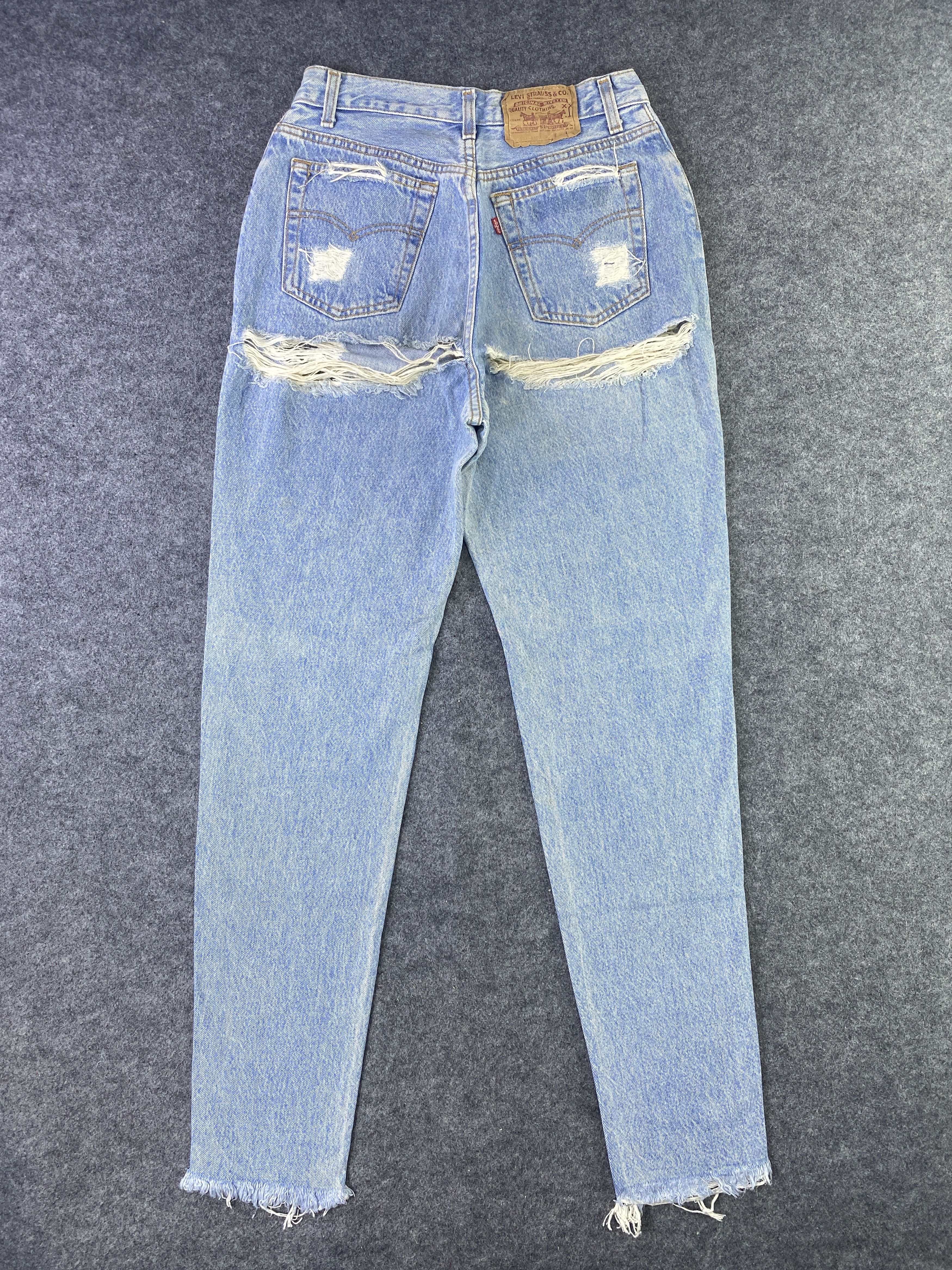 Levi's Vintage Levi's Distress Jeans - J914 Size 29" - 3 Thumbnail