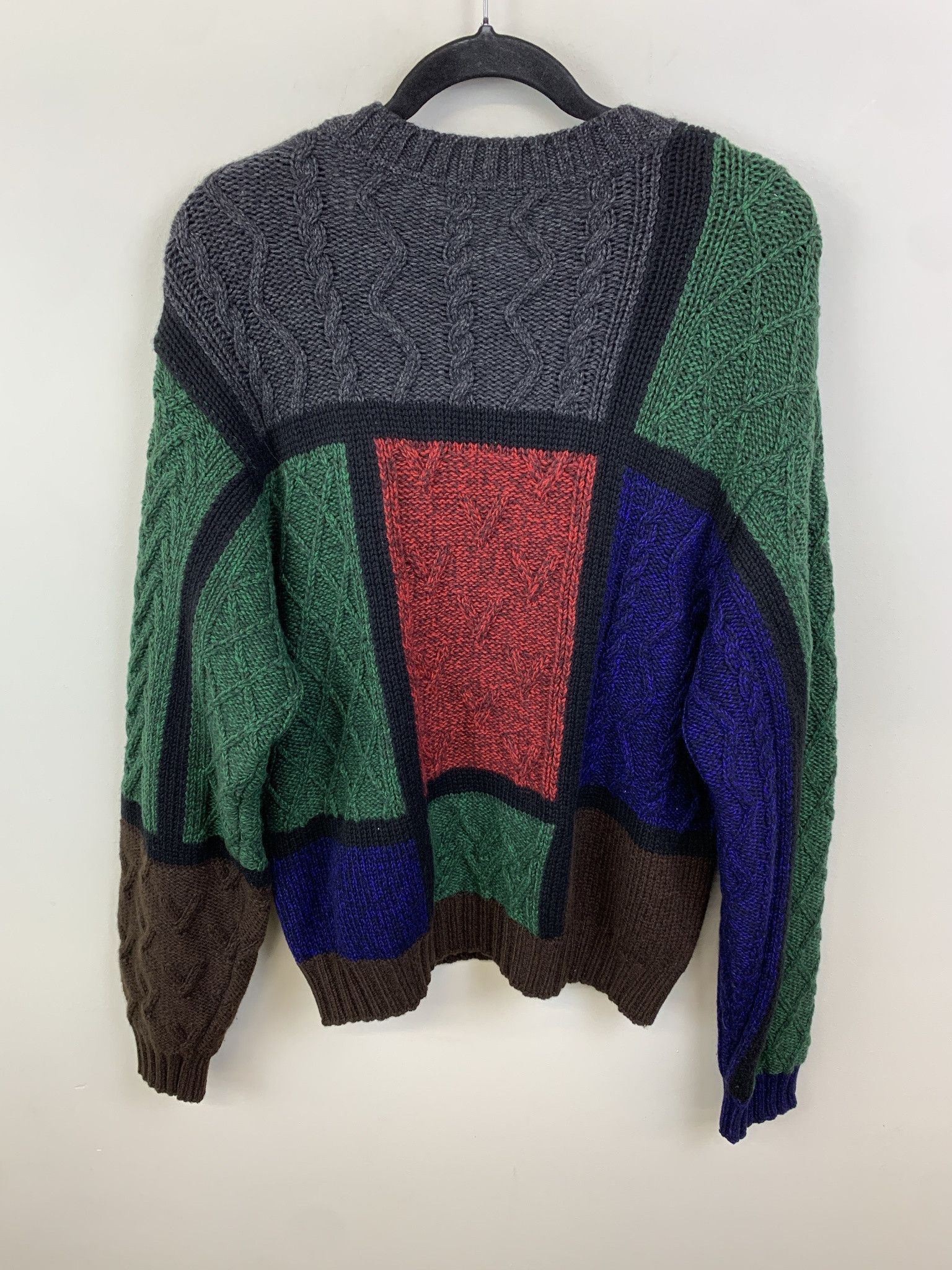 Vintage Vitnage 1990s Icewear Zip Knit Hoodie Sweater Size L Size US L / EU 52-54 / 3 - 1 Thumbnail