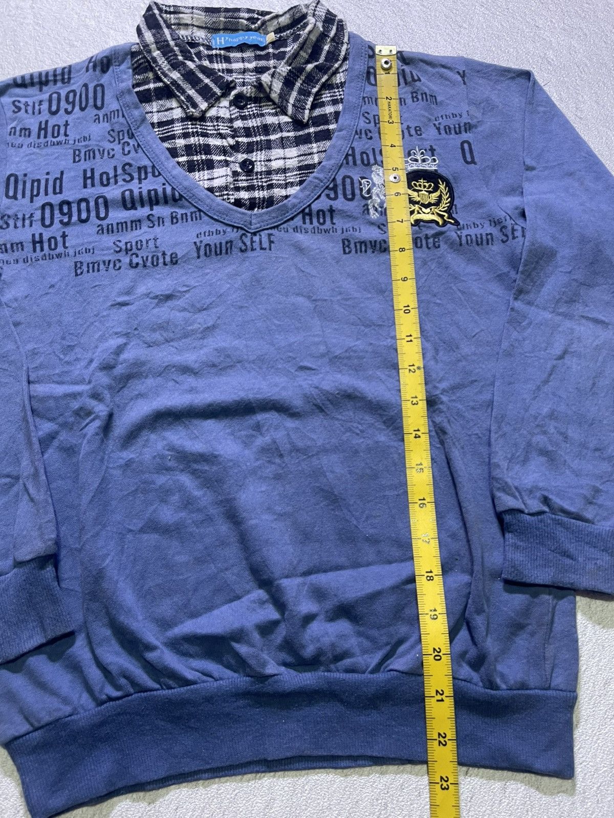 Hysteric Glamour Y2K HAPPY YEAR long sleeve tshirt Size US M / EU 48-50 / 2 - 6 Thumbnail