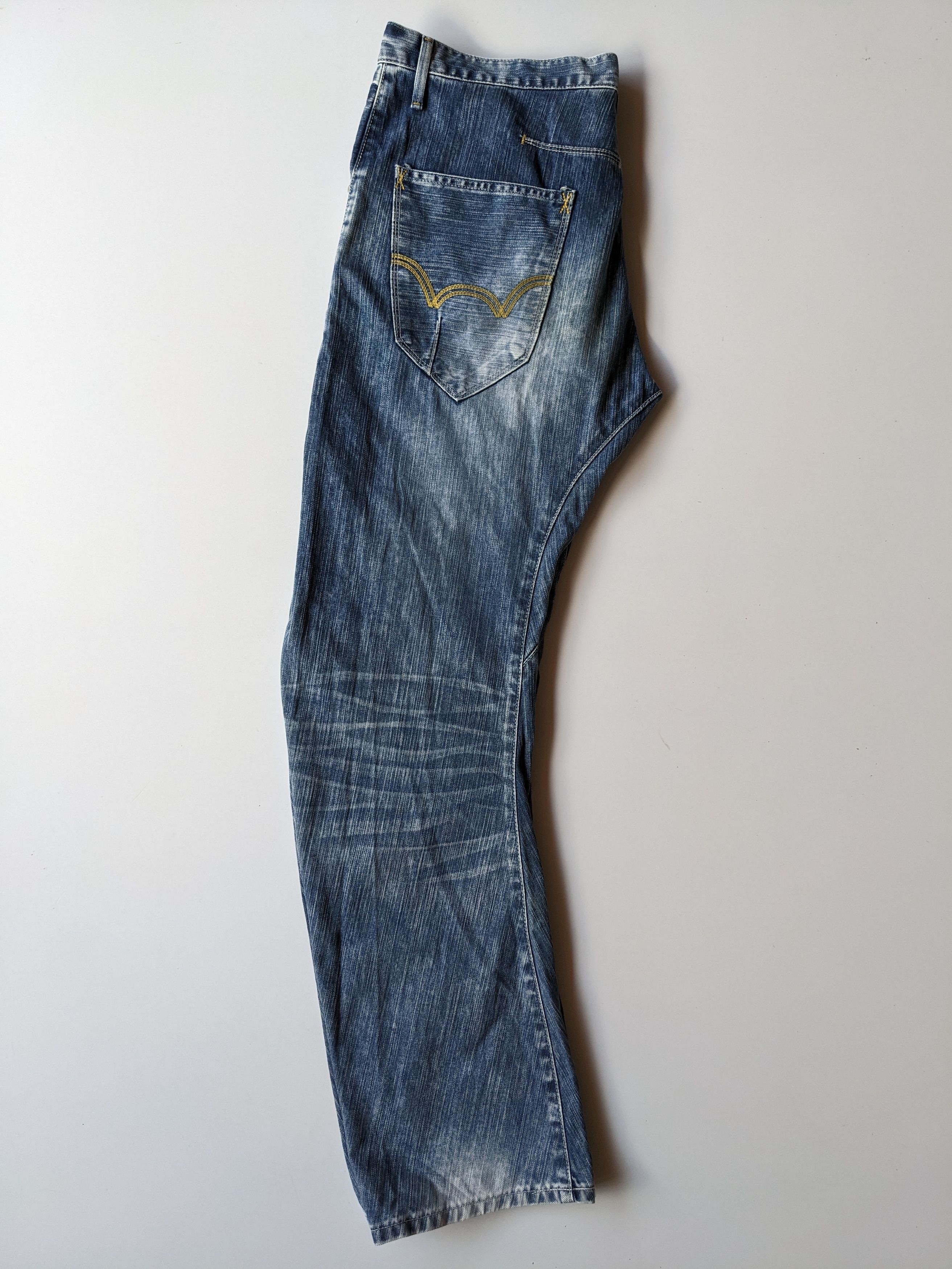Edwin EDWIN XV Function curve faded jeans Size US 35 - 11 Thumbnail