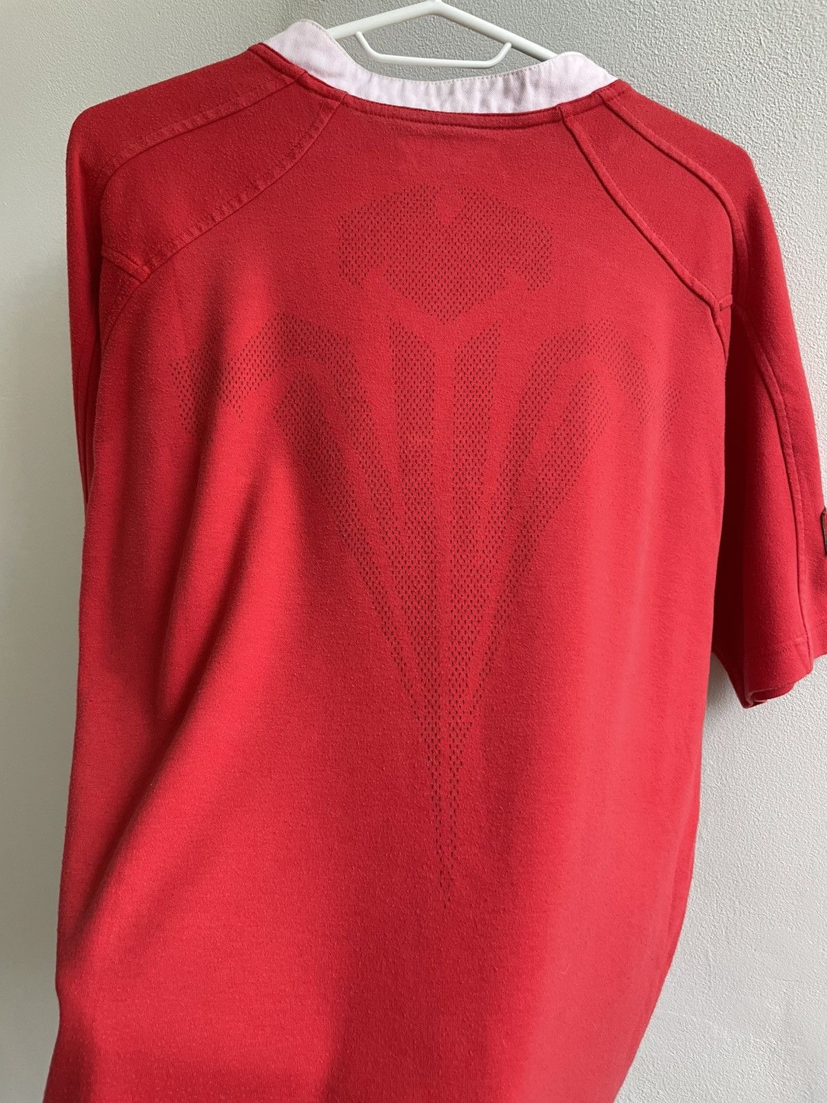 Reebok Wales Rugby 2007 2008 Home Jersey Shirt Polo T shirt Reebok Size US M / EU 48-50 / 2 - 17 Thumbnail