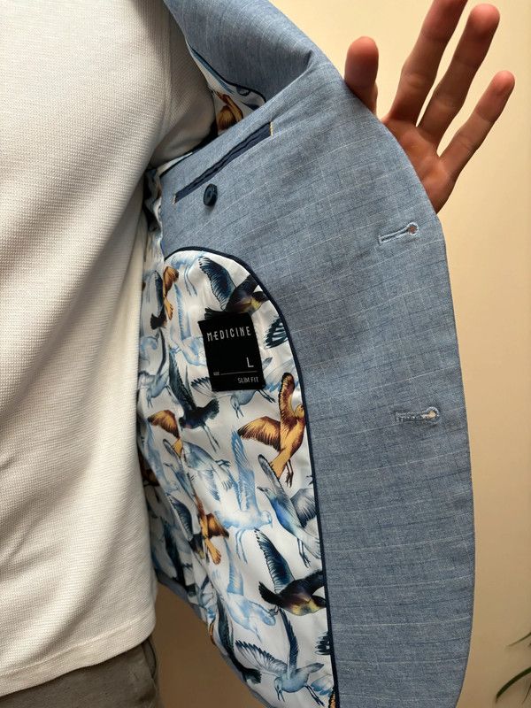 Another Aspect Blue blazer by Medicine Size 38L - 4 Thumbnail