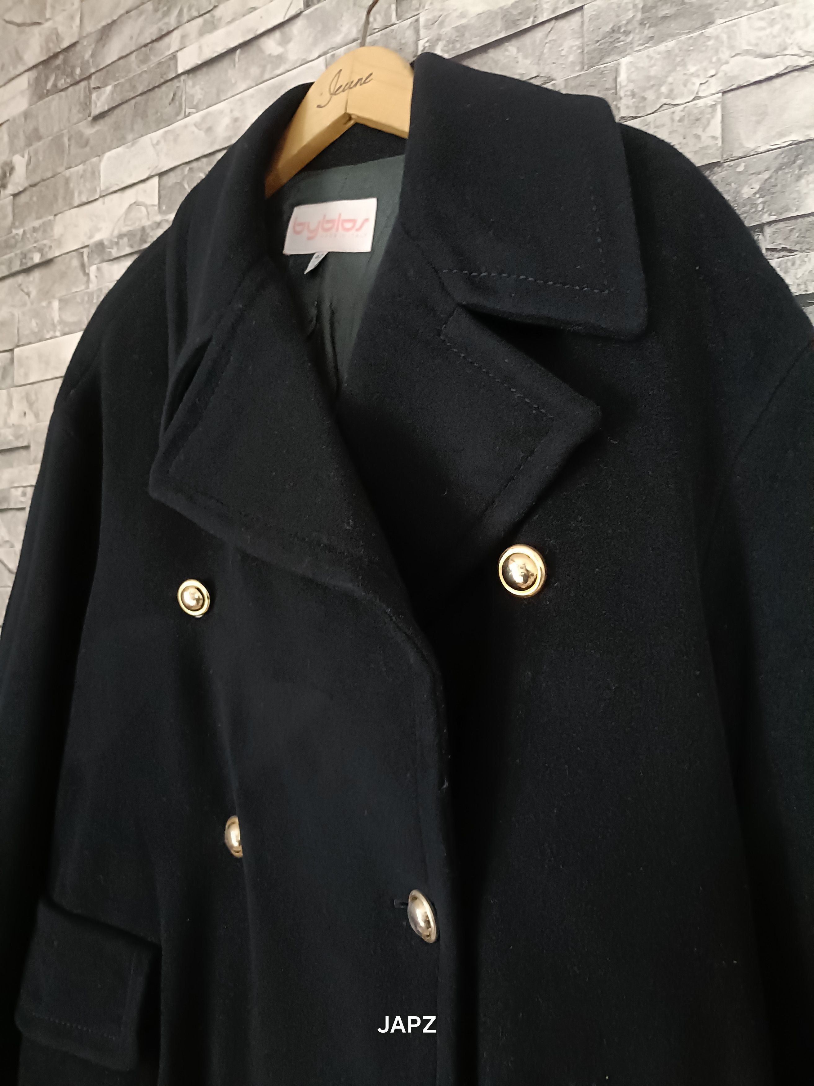 Byblos Vintage Byblos heritage unisex cashmere coat Ancona italy Size M / US 6-8 / IT 42-44 - 2 Thumbnail