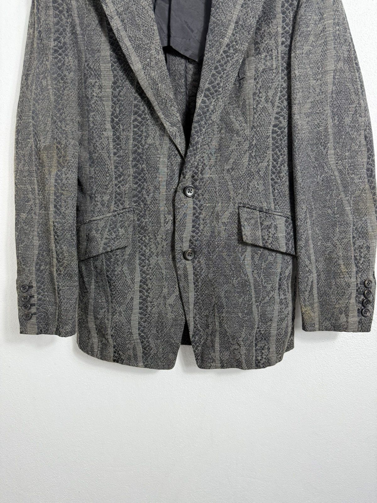 5351 POUR LES HOMMES 5351 POUR LES HOMMES SNAKE SKIN STYLE JAPANESE PUNK DESIGN Size US M / EU 48-50 / 2 - 3 Thumbnail