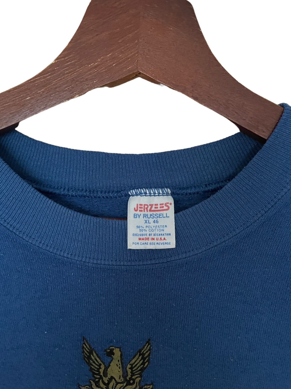 Vintage Vintage Brand Jerzees Made In Usa Sweatshirt 1990s Size US XL / EU 56 / 4 - 8 Thumbnail