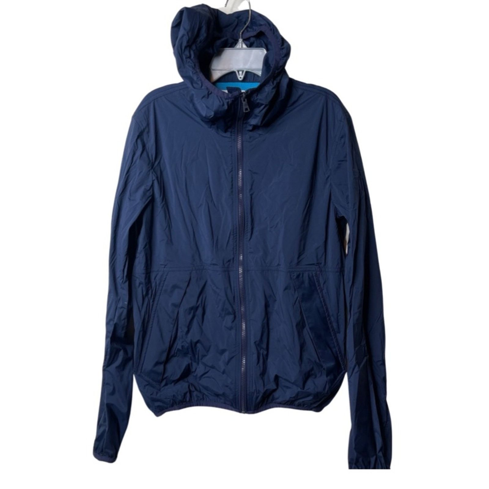 Orlebar Brown Orlebar Brown navy blue full zip hooded lightweight jacket Size XS / US 0-2 / IT 36-38 - 1 Thumbnail