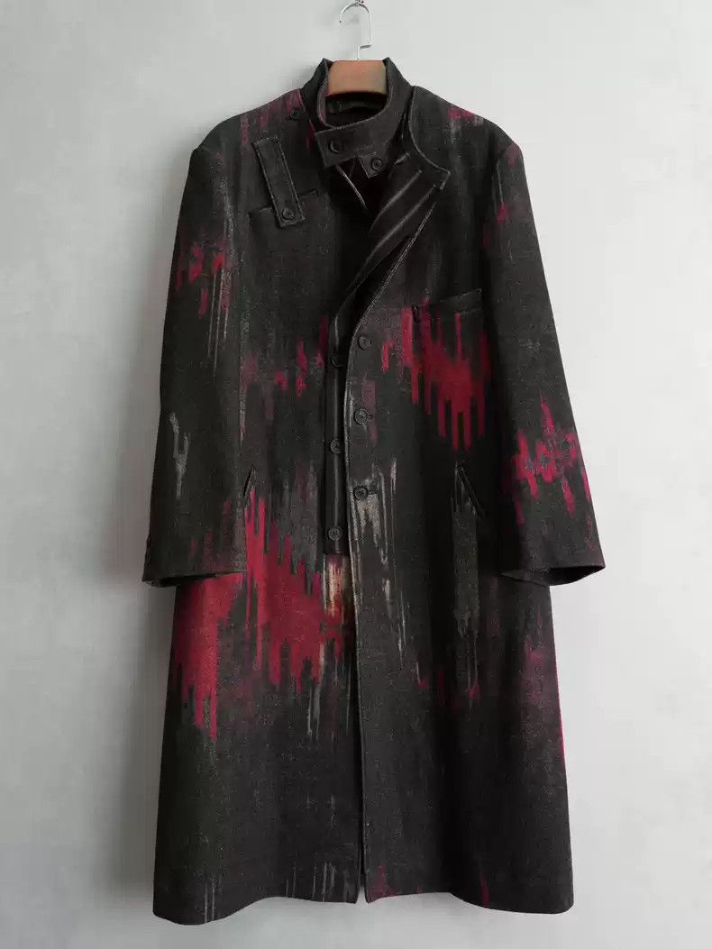 Yohji Yamamoto Yohji Yamamoto 23AW dismantling collar runway coat | Grailed