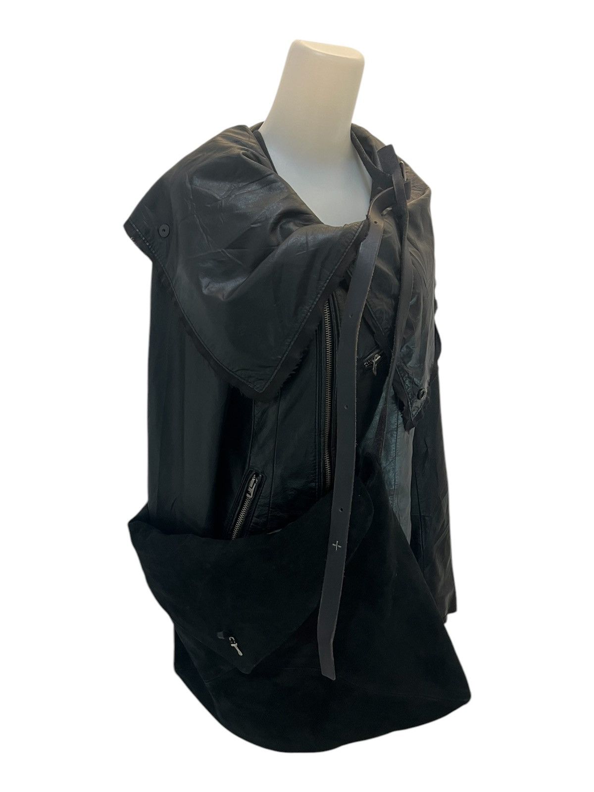 Ma+ Envelope Messenger Shoulder Bag in Black, Men's
