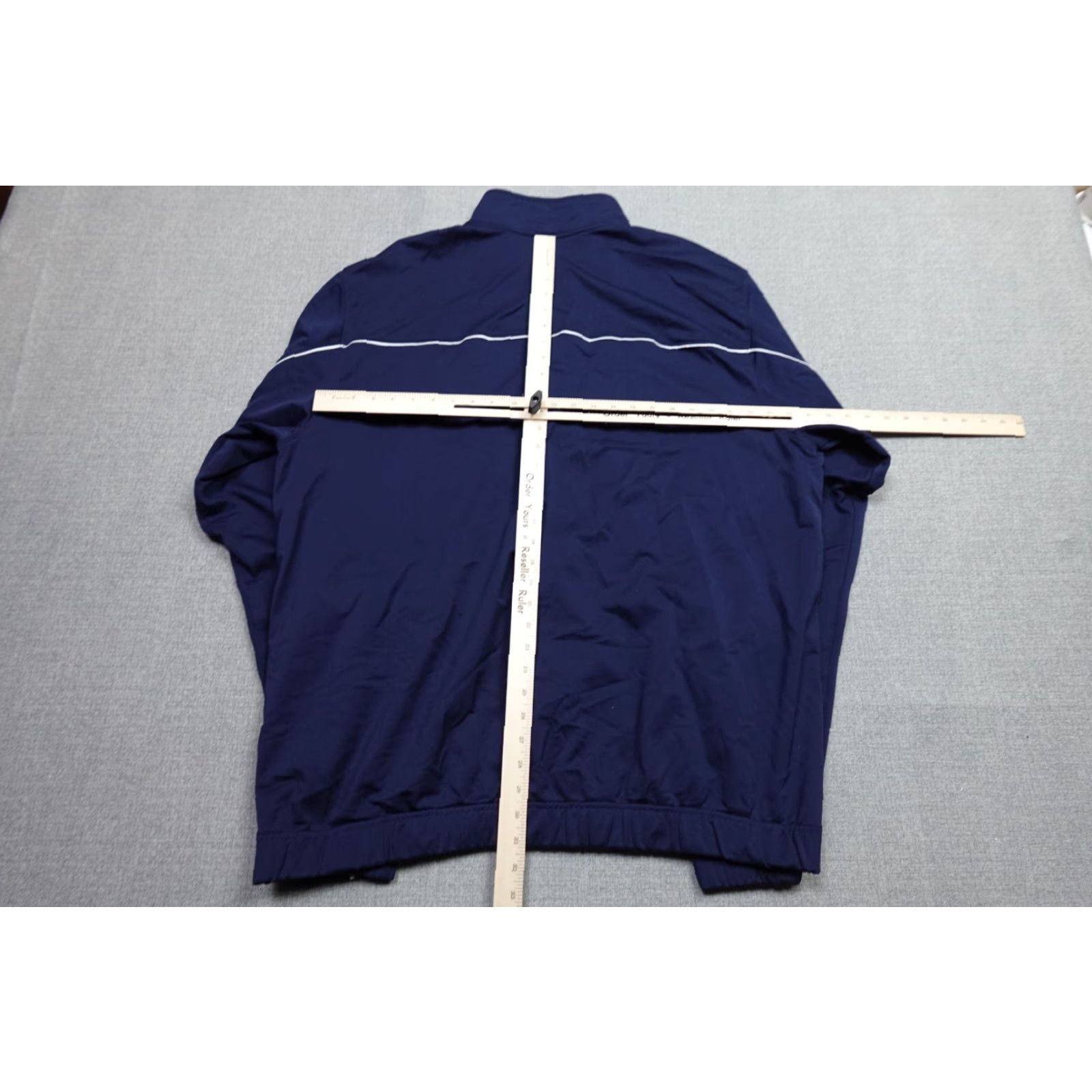 Nike Nike Dri-Fit Track Jacket Mens XL Blue Windbreaker Lightweight Swishy Logo Retro Athletic Jacket Mens XL Blue Nike Dri-Fit Windbreaker Size US XL / EU 56 / 4 - 5 Thumbnail