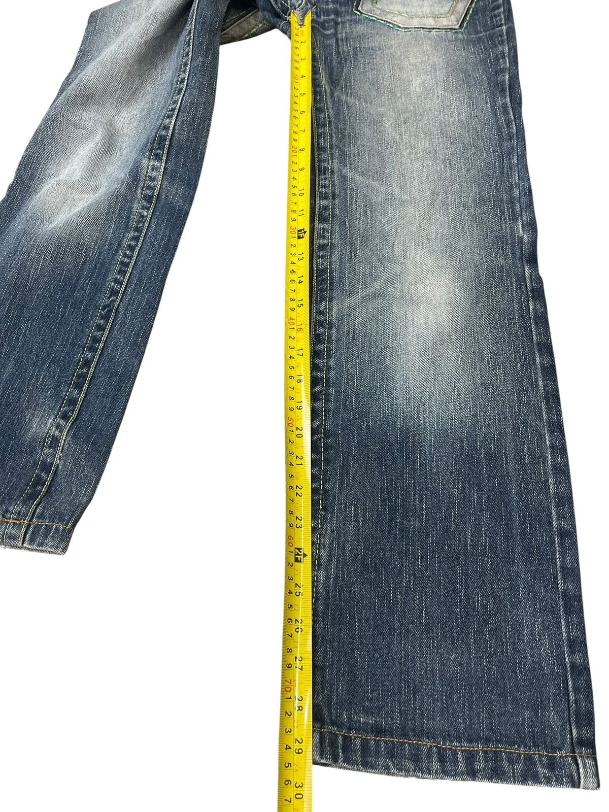 Japanese Brand Vintage Blue Moon Blue Jeans Streetwear Size US 29 - 9 Thumbnail