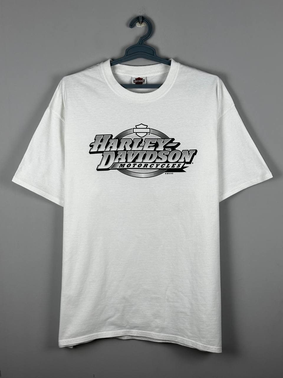 Harley Davidson Vintage Harley Davidson T Shirt White Biker USA Size US XXL / EU 58 / 5 - 1 Thumbnail