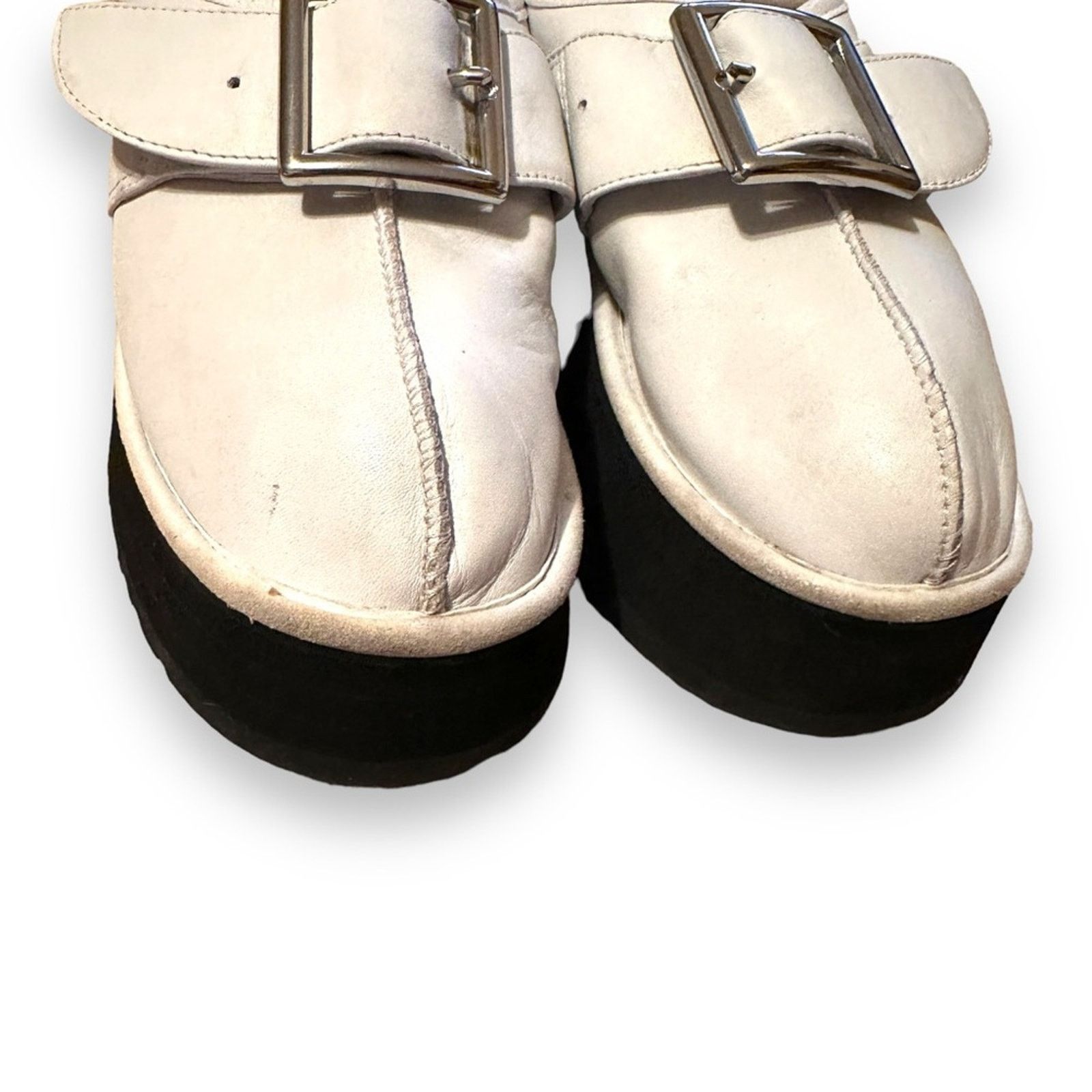 Ugg Ugg x Opening Ceremony Tasman Leather Faux Fur Platform Mule Size US 8 / IT 38 - 6 Thumbnail