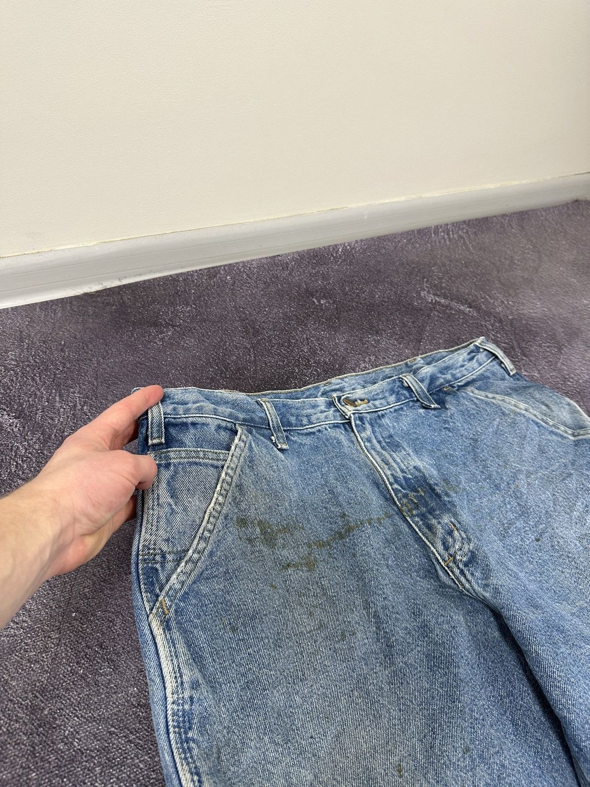 Carhartt Vintage Carhartt USA Carpenter Cargo Baggy Hype Work Pants Size US 36 / EU 52 - 14 Thumbnail