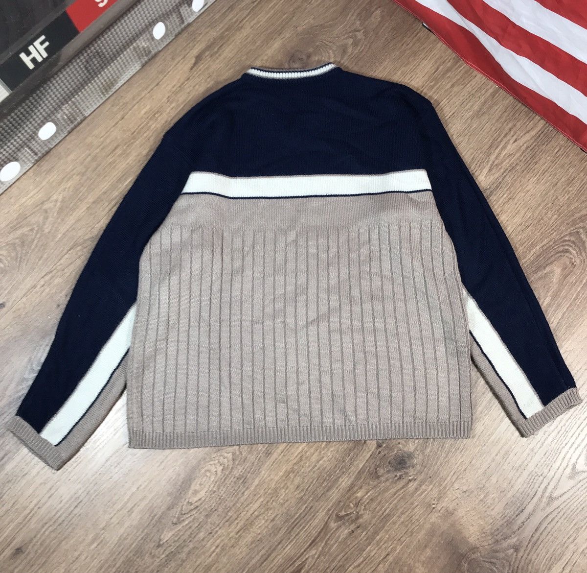 Japanese Brand × Vintage Vintage Diesel Knit Sweater 90s Size US L / EU 52-54 / 3 - 6 Thumbnail