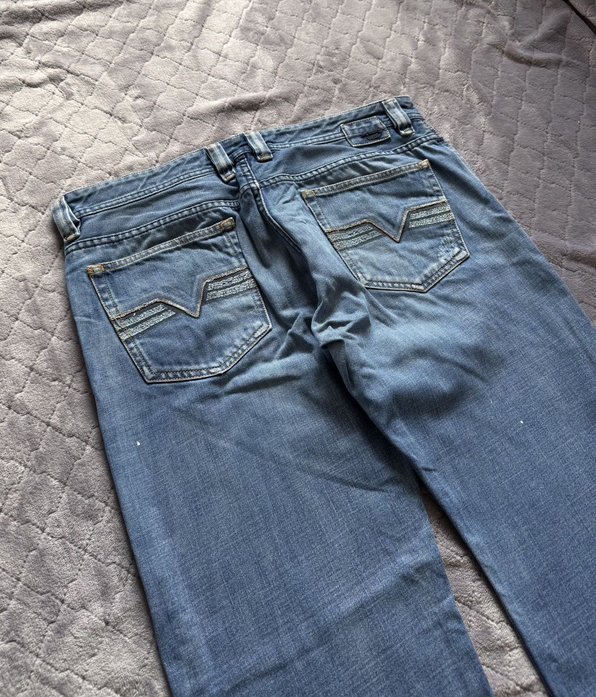 Diesel × Vintage Vintage Diesel Viker Denim Jeans Pants Avantgarde Size US 34 / EU 50 - 6 Thumbnail