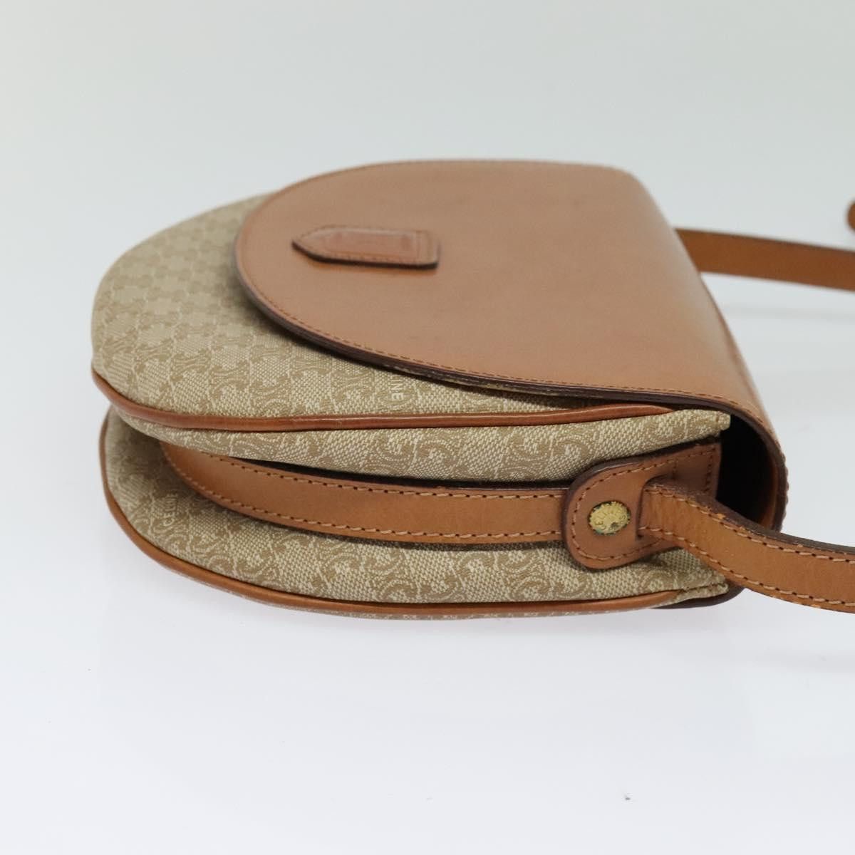 Celine CELINE Macadam Canvas Shoulder Bag Pvc Leather Beige Gold Size ONE SIZE - 5 Thumbnail