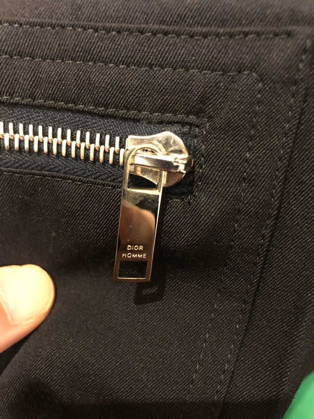 Dior Dior Black Wool Utility Trousers Size US 30 / EU 46 - 4 Thumbnail