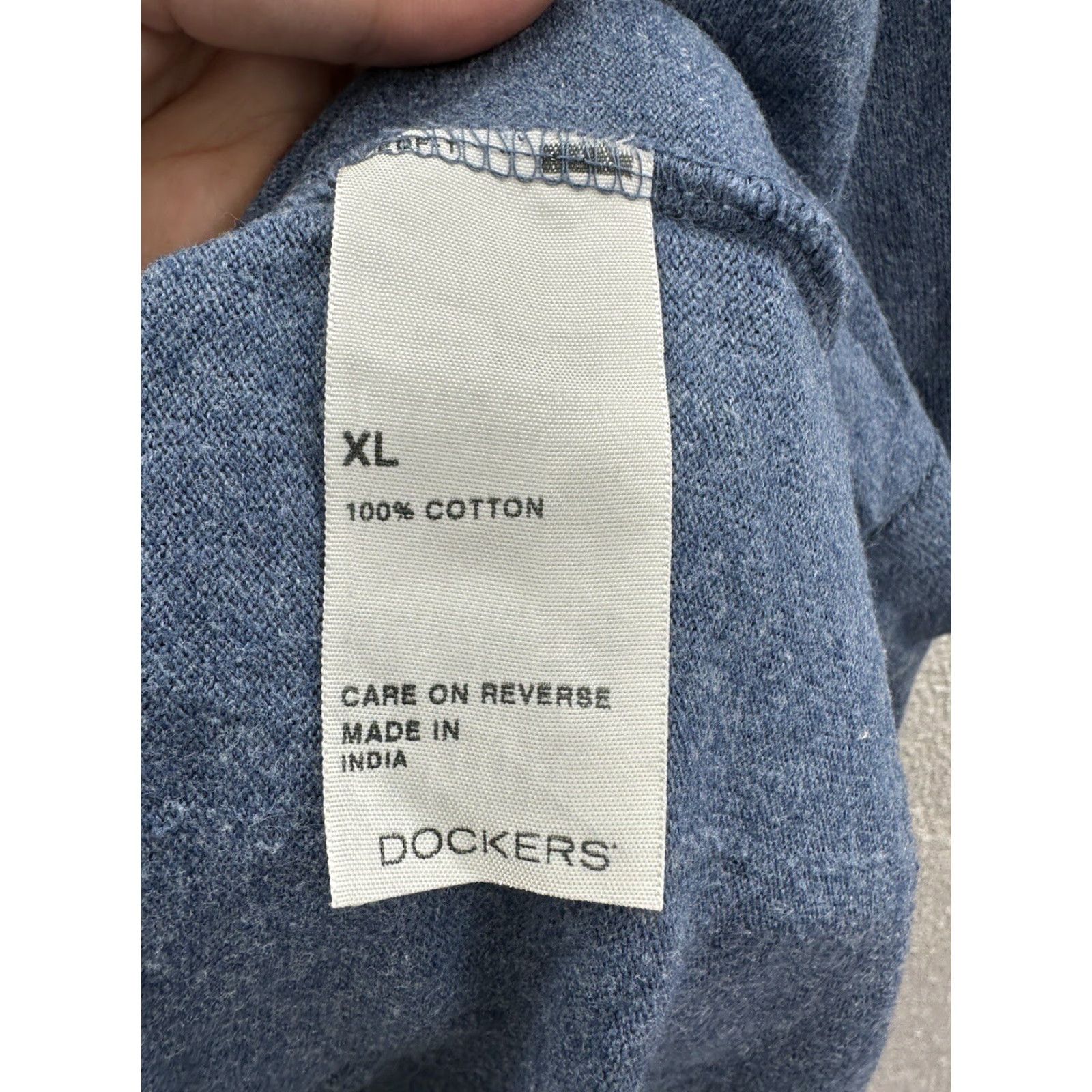 Dockers VINTAGE is not applicable; use no. Dockers Premium Mens Shirt XL Blue Long Sleeve Collar Shirt Mens XL Blue Long Sleeve Dockers Size US XL / EU 56 / 4 - 6 Thumbnail
