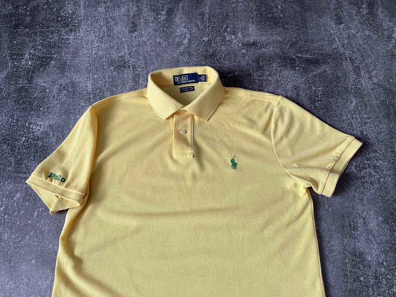 Polo Ralph Lauren Vintage Polo Ralph Lauren PRL Big Embroidered Polo Logo Rare Size US M / EU 48-50 / 2 - 2 Thumbnail