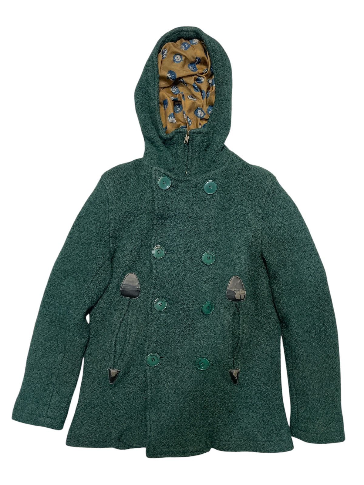 Issey Miyake Ne-Net Fleece Jacket Hoodie Jacket Size US S / EU 44-46 / 1 - 1 Thumbnail