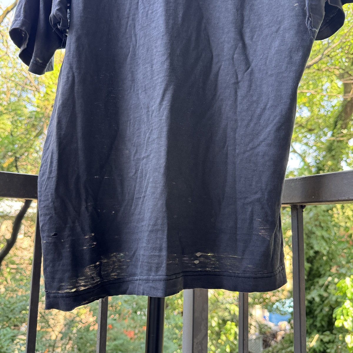 Vintage Thrashed Faded Distressed NASCAR Thin Tee ERD Grunge Chrome Size US L / EU 52-54 / 3 - 9 Thumbnail