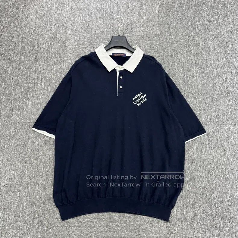 Louis Vuitton Louis Vuitton size 5l Embroidered monogram polo shirt Size US M / EU 48-50 / 2 - 1 Thumbnail