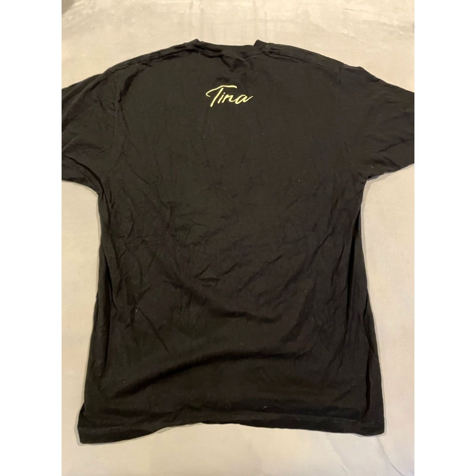 Vintage Tina Turner The Musical T Shirt Large Black Men's Awesome Size US L / EU 52-54 / 3 - 4 Thumbnail
