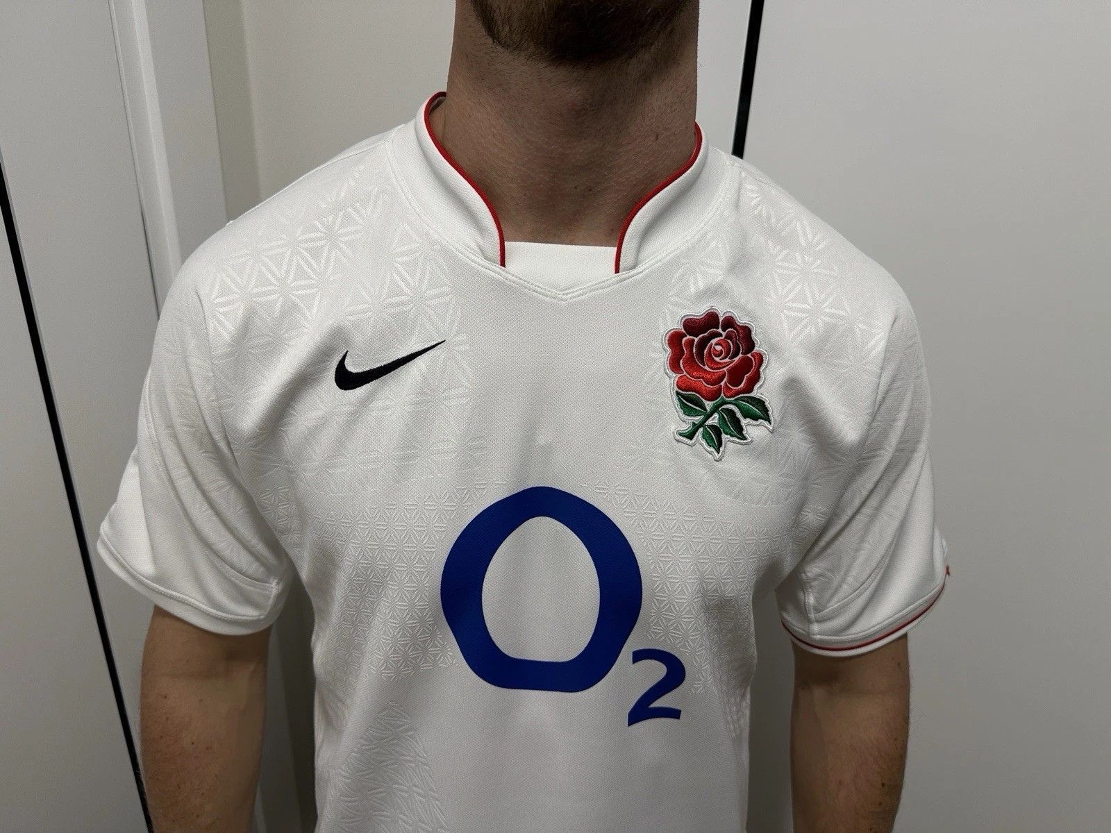 Nike National England 2009 2010 Rugby Jersey T-Shirt Nike Vintage Size US S / EU 44-46 / 1 - 2 Thumbnail