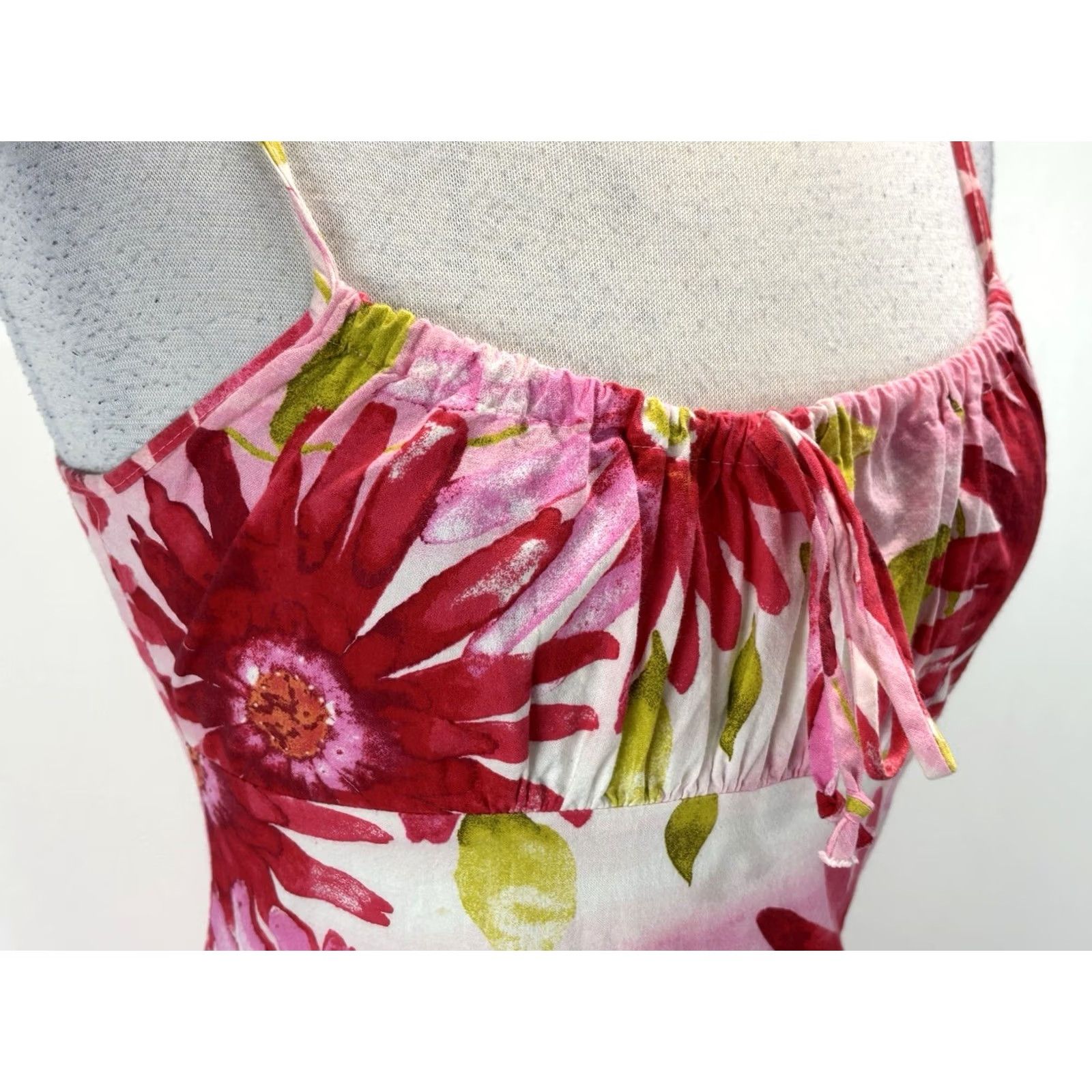 Vintage VINTAGE Charlotte Russe Floral Mini Dress Women’s S Milkmaid Cottage Made USA Dress Size S / US 4 / IT 40 - 6 Thumbnail