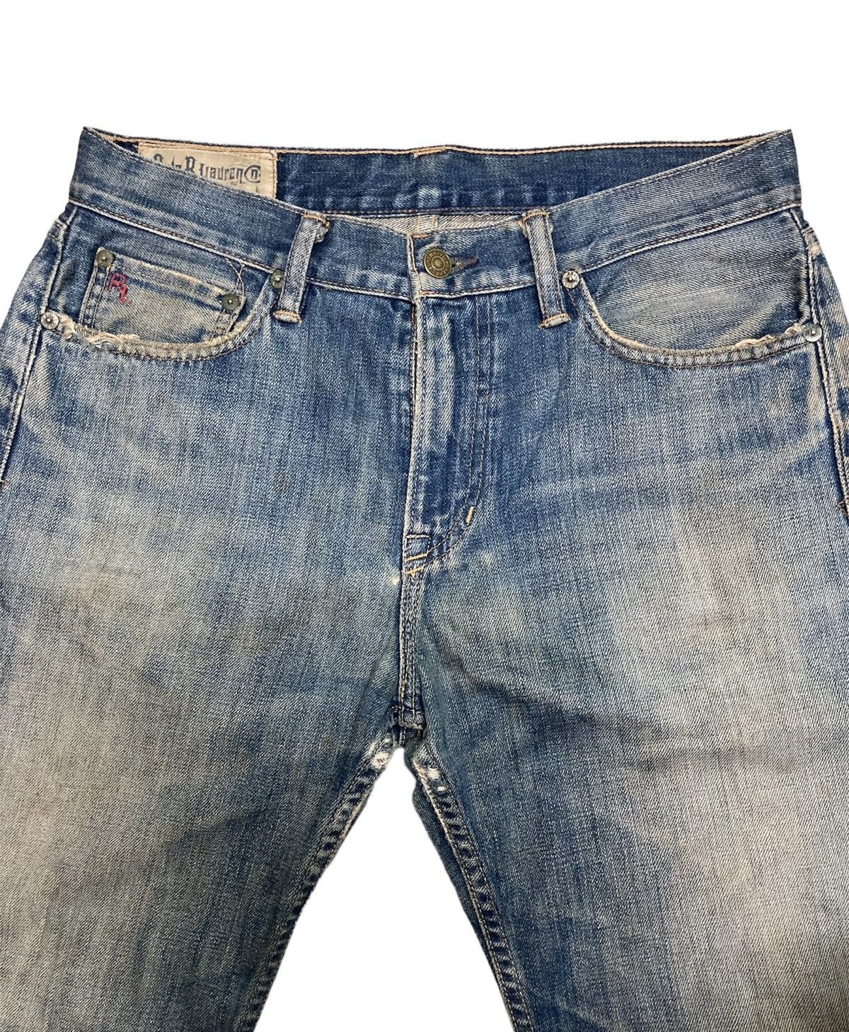 Polo Ralph Lauren Vintage Distressed Polo Ralph Lauren Classic Denim Size US 30 / EU 46 - 3 Thumbnail