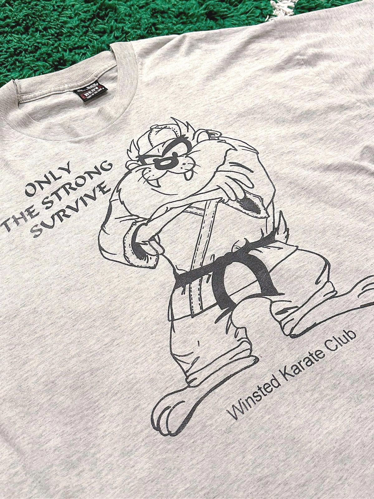 Vintage Vintage Taz Looney Tunes Karate Tee Size XL Size US XL / EU 56 / 4 - 2 Thumbnail