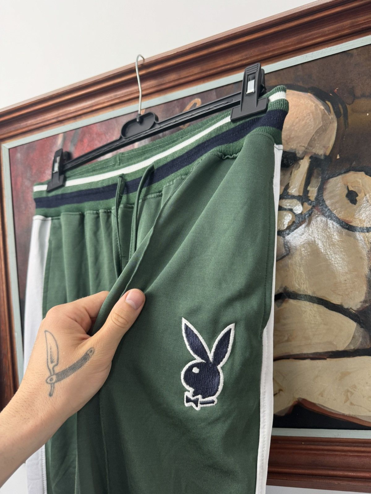 Playboy Playboy x Missguided Sweatpants Joggers Baggy Rap Rare Size US 33 - 4 Thumbnail