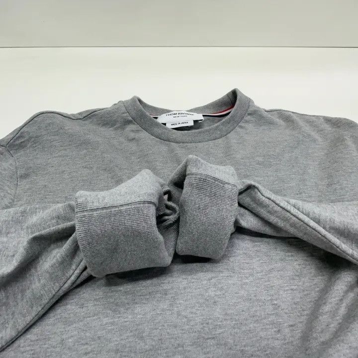 Thom Browne Thom Browne Gray Classic Waffle Zip Sweatshirt -2507 Size M / US 6-8 / IT 42-44 - 5 Thumbnail