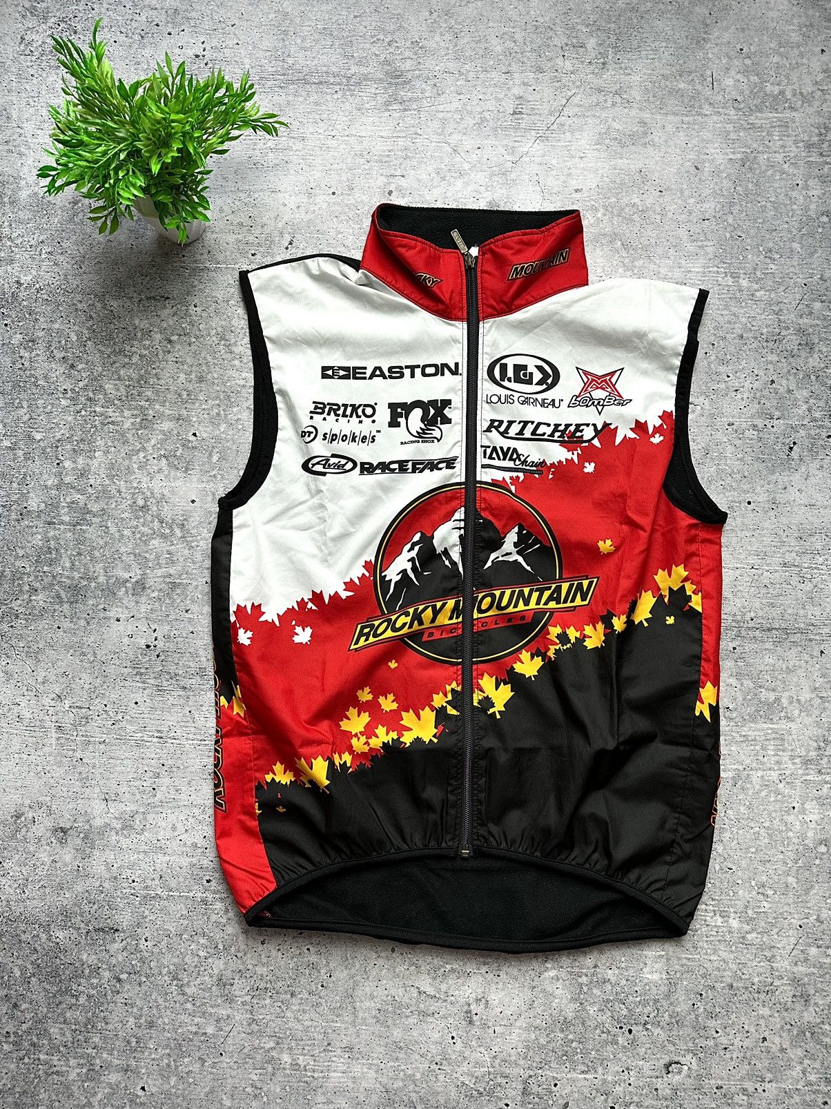 Vintage Vintage Louis Garneau Cycling Jersey Biking MTB Vest Size US M / EU 48-50 / 2 - 1 Thumbnail