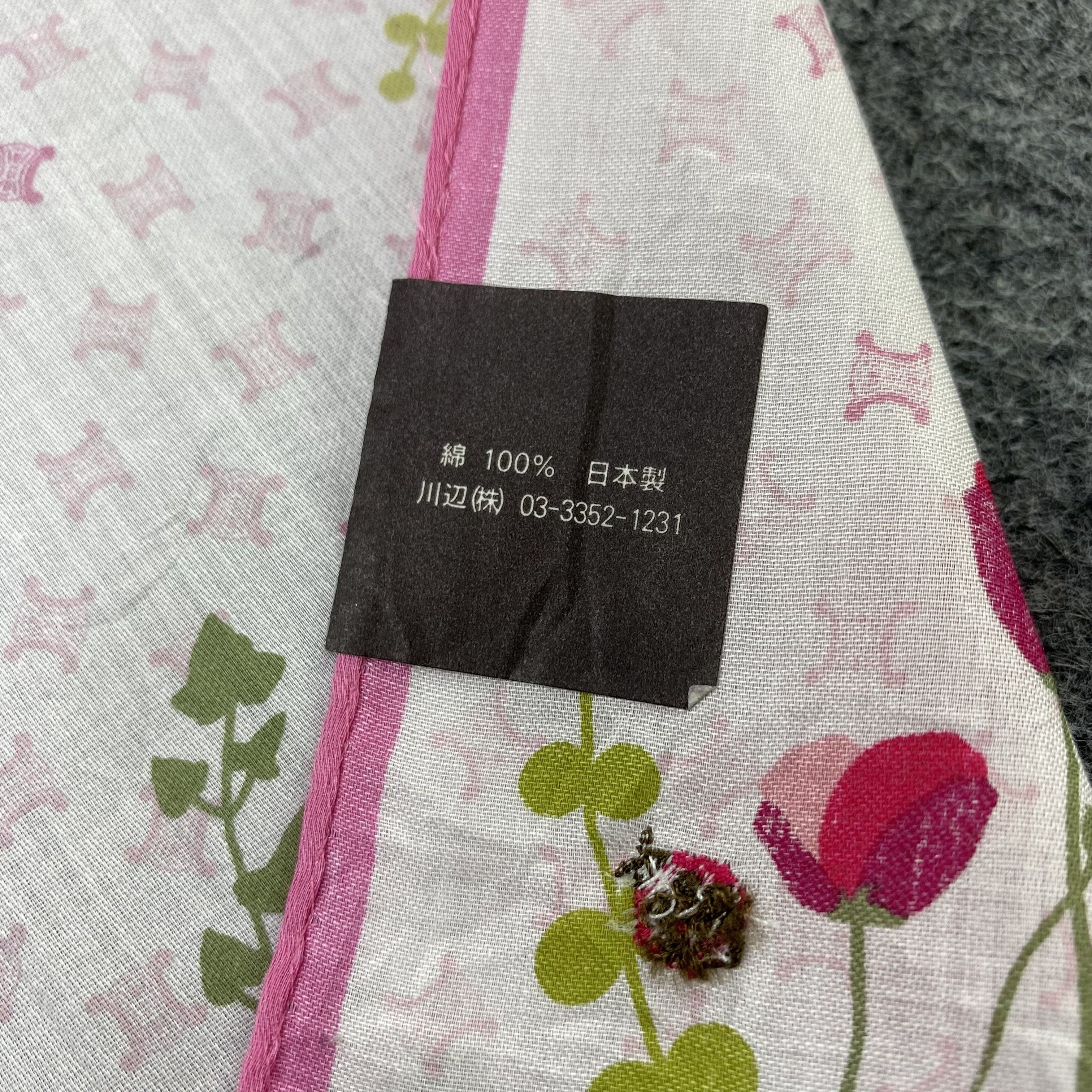 Celine Celine Handkerchief / Bandana / Neckerchief-B2282 Size ONE SIZE - 8 Thumbnail