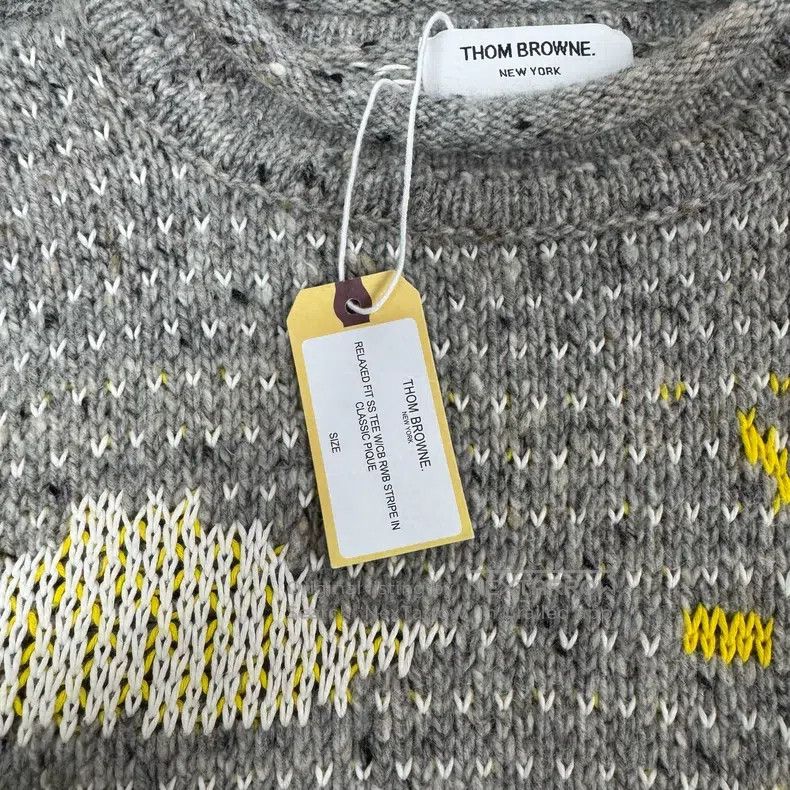Thom Browne Thom Browne Beach crab sun jacquard knit sweater Size US M / EU 48-50 / 2 - 5 Thumbnail